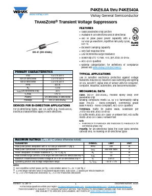 P4KE100A-E3/73 Datasheet PDF ETC