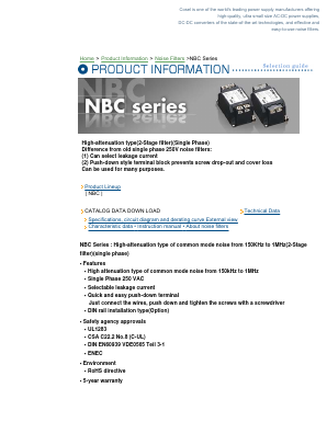 NBC-10-332-D Datasheet PDF ETC