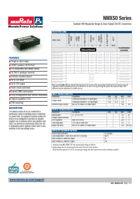 NMXS0505SOC Datasheet PDF ETC