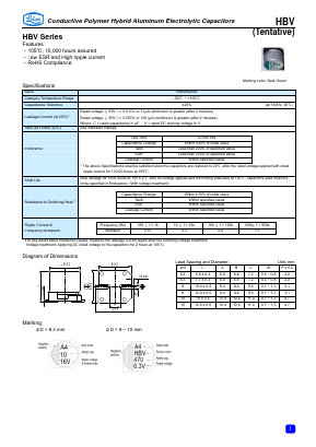 HBV331M1E1010-TR0 Datasheet PDF ETC