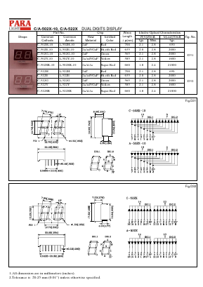 C-502E-10 Datasheet PDF ETC