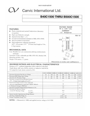 B125C1500 Datasheet PDF ETC