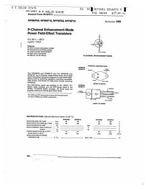 RFP6P08 Datasheet PDF ETC