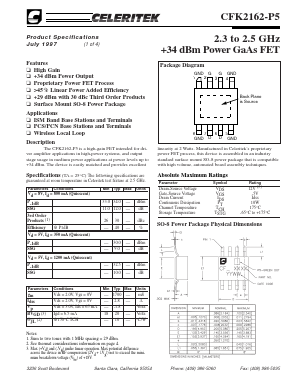 CFK2162-P5-000T Datasheet PDF ETC