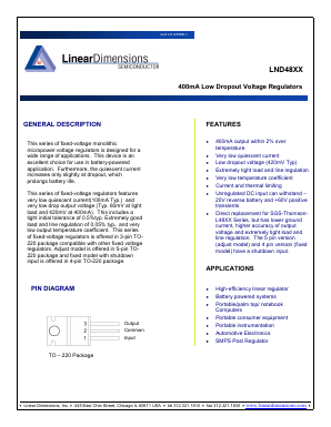LND4833 Datasheet PDF ETC
