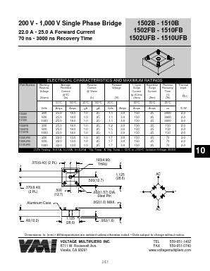 1502UFB Datasheet PDF ETC