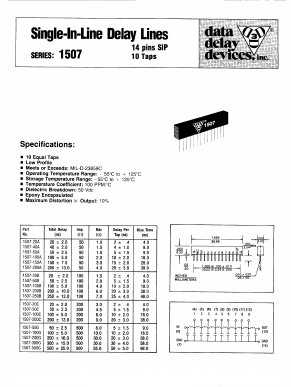1507-100G Datasheet PDF ETC