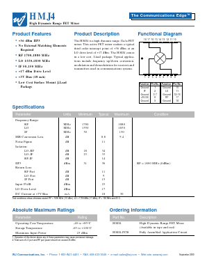 HMJ4 Datasheet PDF ETC