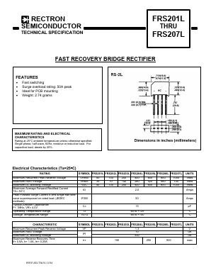 FRS207L Datasheet PDF ETC