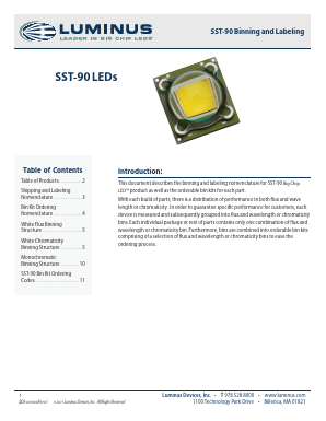 SST-90-W45S-T11-N2400 Datasheet PDF ETC