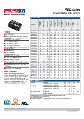 MEJ2D0503SC Datasheet PDF ETC