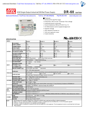 DR-60 Datasheet PDF ETC