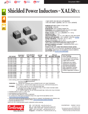 XAL5030-601MEC Datasheet PDF ETC