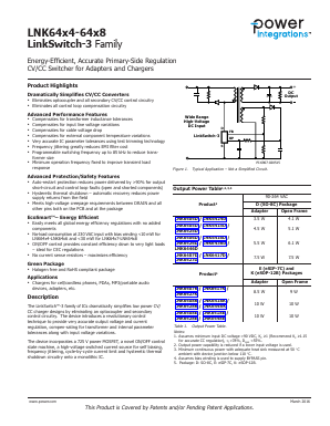 LNK6407 Datasheet PDF ETC