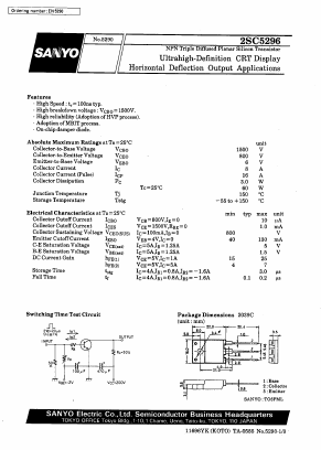 C5296 Datasheet PDF ETC