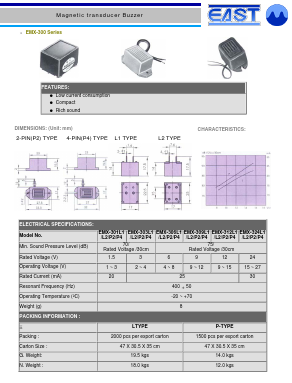 EMX-303P4 Datasheet PDF ETC