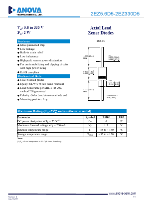 2EZ22D5 Datasheet PDF ETC