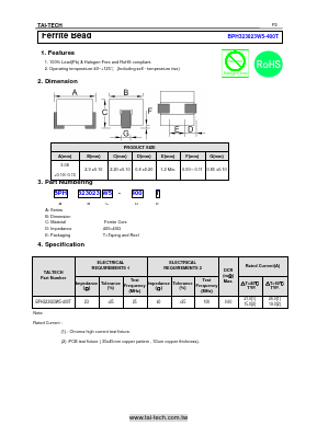 BPH323023W5-400T Datasheet PDF ETC