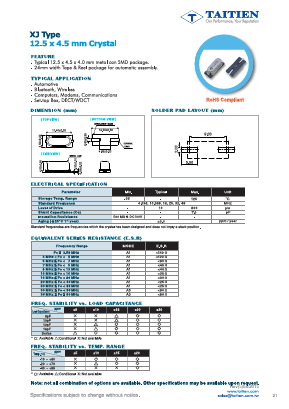 AT-0020-XJ Datasheet PDF ETC