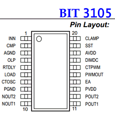 BIT3105 Datasheet PDF ETC