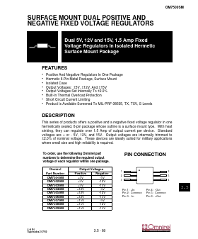 OM7500SM Datasheet PDF ETC1