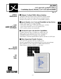QL2003-0PL84C Datasheet PDF ETC1