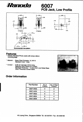 6007-0402 Datasheet PDF ETC1