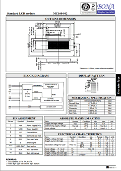MC1604-02 Datasheet PDF ETC1