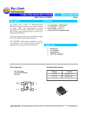 B3520 Datasheet PDF ETC1