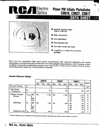 C30616 Datasheet PDF ETC1
