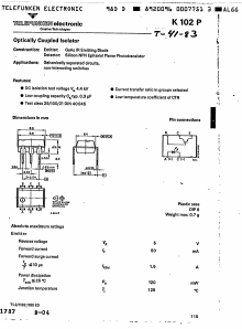 K102P3 Datasheet PDF ETC1