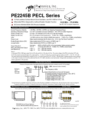 PE2144BV-70.0M Datasheet PDF ETC1