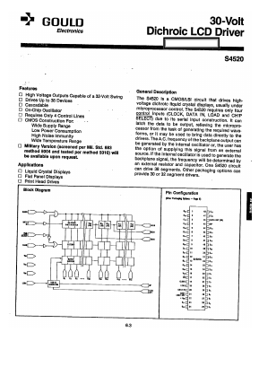 S4520 Datasheet PDF ETC1