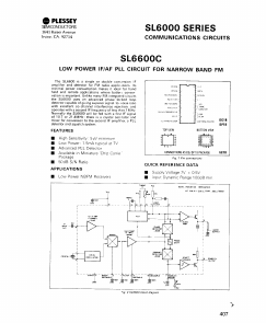 SL6600 Datasheet PDF ETC1