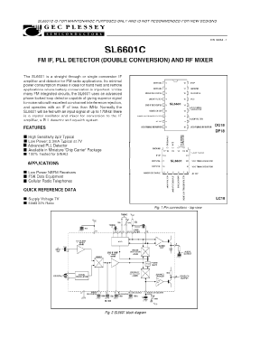 SL6601C Datasheet PDF ETC1