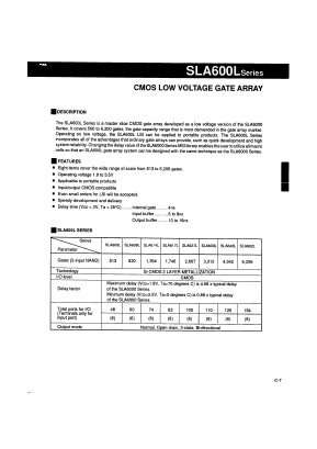 SLA605L Datasheet PDF ETC1