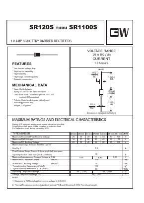 SR120S Datasheet PDF ETC1