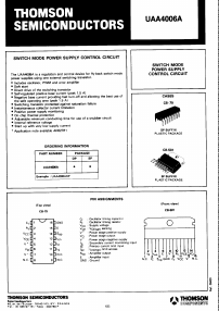 UAA4006ADP Datasheet PDF ETC1