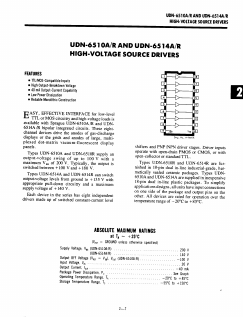 UDN6510R Datasheet PDF ETC1