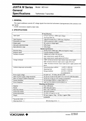 WD1AV Datasheet PDF ETC1