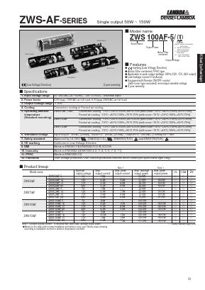 ZWS150AF-5 Datasheet PDF ETC1