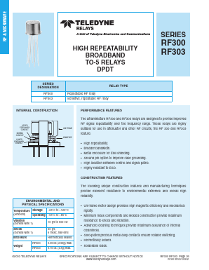 RF303-12 Datasheet PDF ETC1