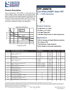 SPF-2086TK Datasheet PDF ETC1