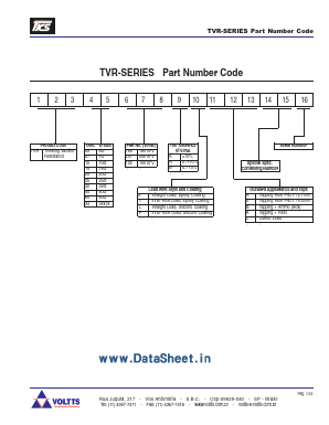 TVR14270 Datasheet PDF ETC1