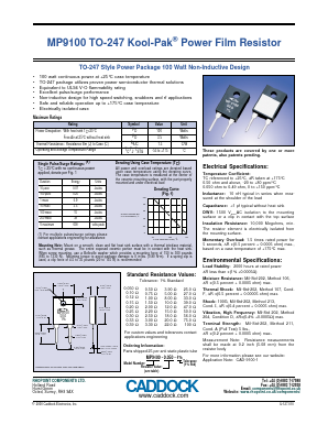 MP9100-0.30-1 Datasheet PDF ETC1