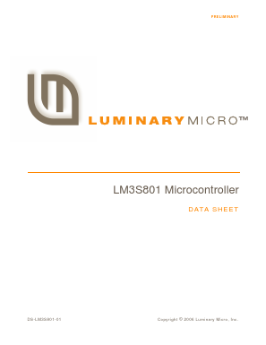 LM3S801 Datasheet PDF ETC2