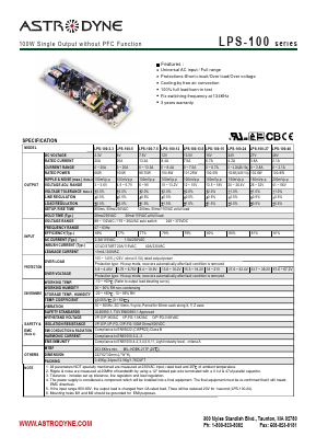 LPS-100 Datasheet PDF ETC2