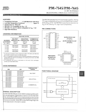 PM-7545 Datasheet PDF ETC2