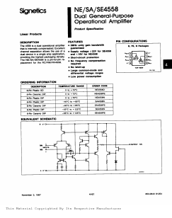 NE4558FE Datasheet PDF ETC2