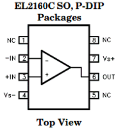 EL2060CN Datasheet PDF Elantec -> Intersil
